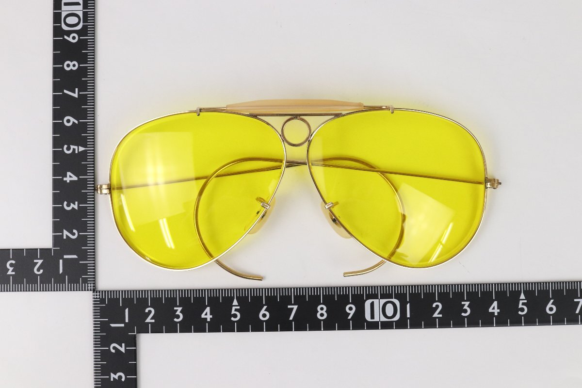 Ray-Ban レイバン シューター カリクローム サングラス B＆L アビエイター ボシュロム イエロー 【彩irodori】