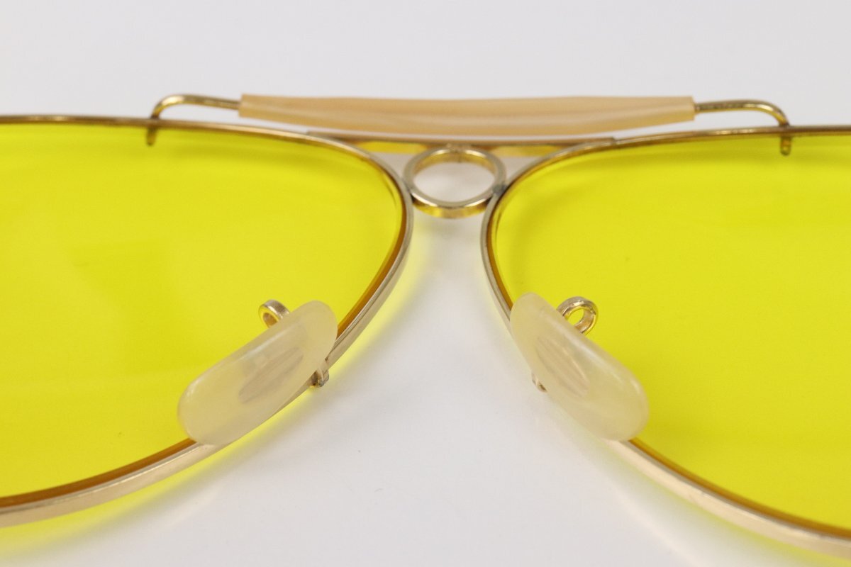 Ray-Ban レイバン シューター カリクローム サングラス B＆L アビエイター ボシュロム イエロー 【彩irodori】