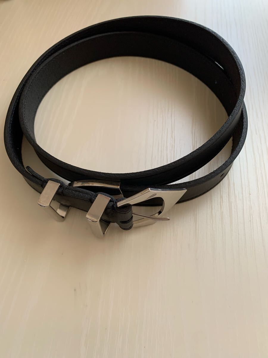 CELINE ミディアム スパイク ベルト カーフスキン　383290