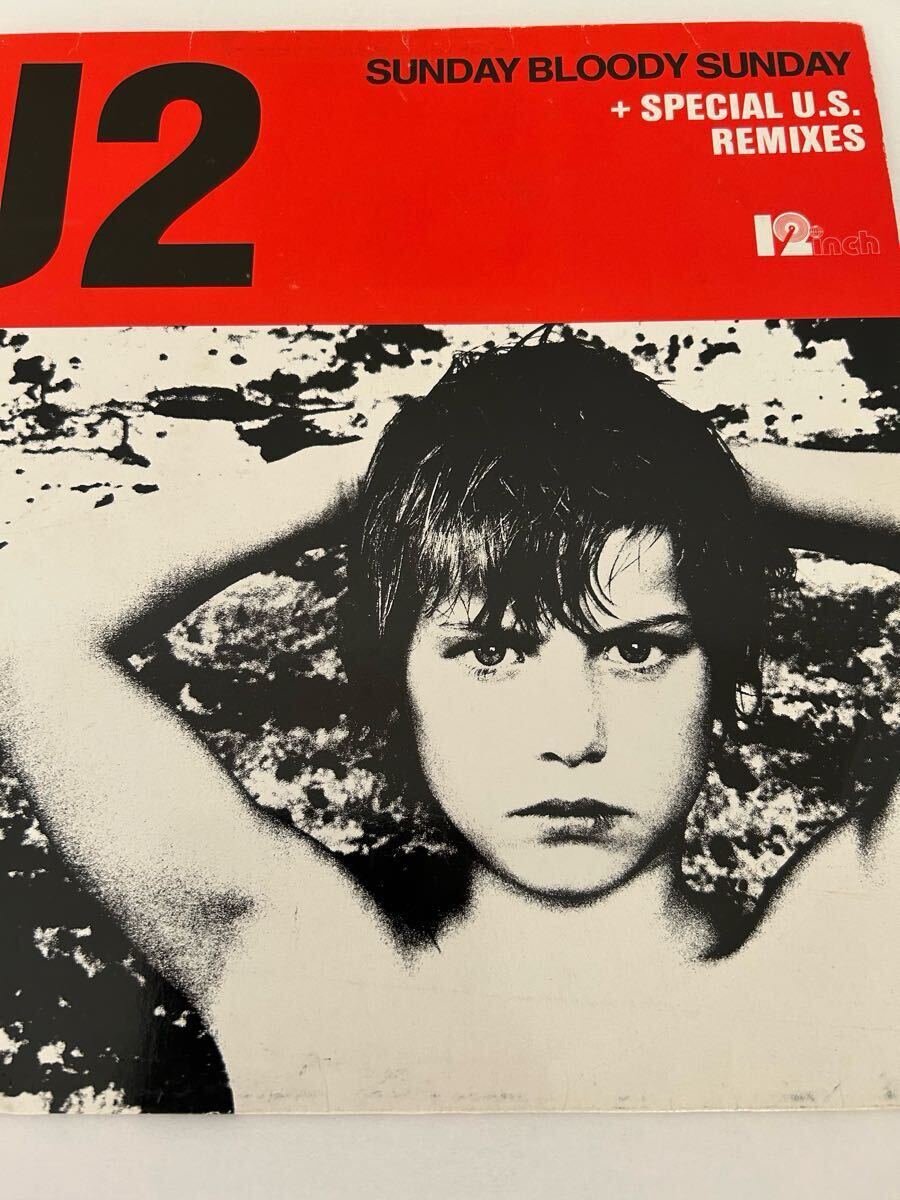  очень редкий!U2 Sunday bloody Sunday 12inch запись special US remixes