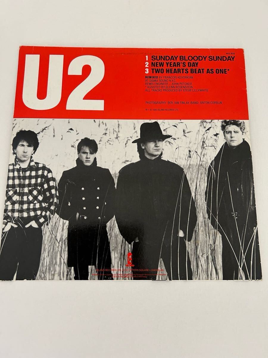  очень редкий!U2 Sunday bloody Sunday 12inch запись special US remixes