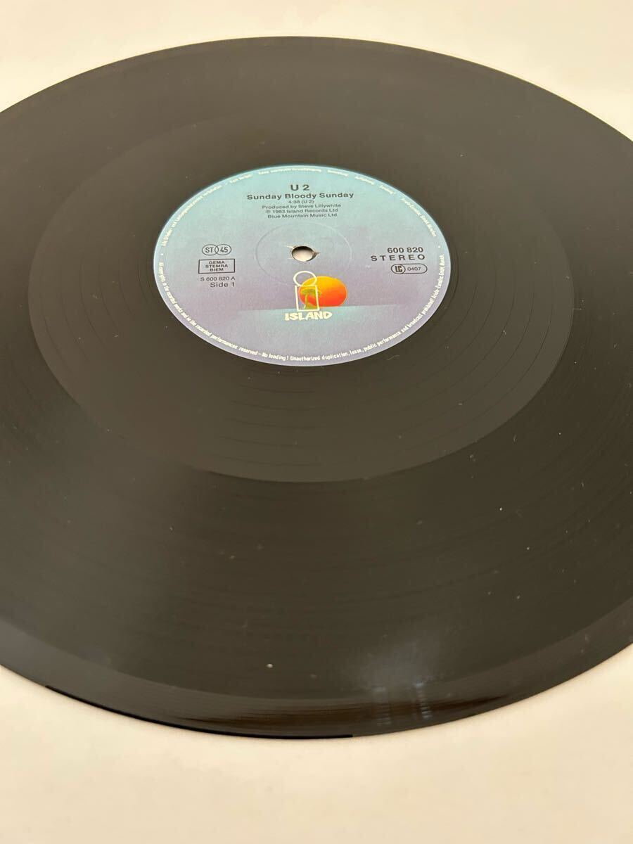  очень редкий!U2 Sunday bloody Sunday 12inch запись special US remixes