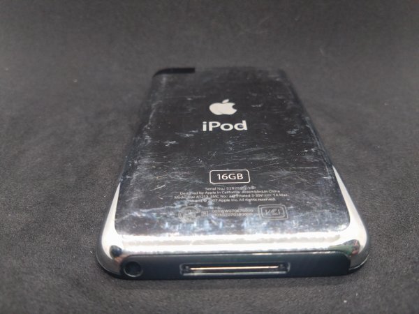 【新品バッテリー交換済?初期化済み?送料無料】iPod touch 第1世代 16GB ブラック A1213/MA627J 管理番號:4-744TZ