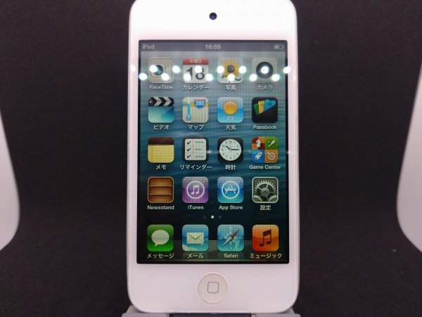 【新品バッテリー交換済?初期化済み?送料無(wú)料】iPod touch 第4世代 32GB ホワイト A1367/MD058J 管理番號(hào):4-P9RGH