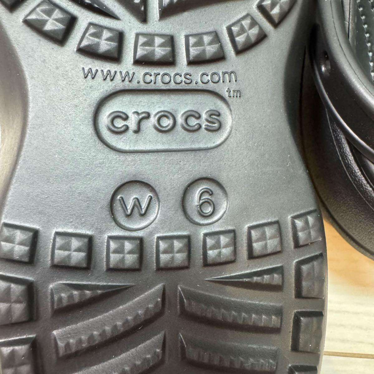 クロックス バヤ プラットフォーム クロッグ ブラック Baya Platform Clog black W6 22cm 未使用 サンダル