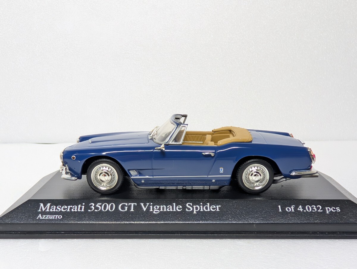 ミニチャンプス 400123230 1/43 Maserati 3500 GT Vignale Spider 1961 マセラティ