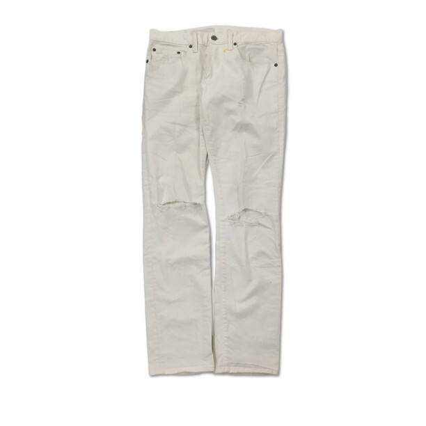 2411F-089 メンズ GAP ギャップ ホワイト デニムパンツジーンズ 29×30 【送料一律！800円】