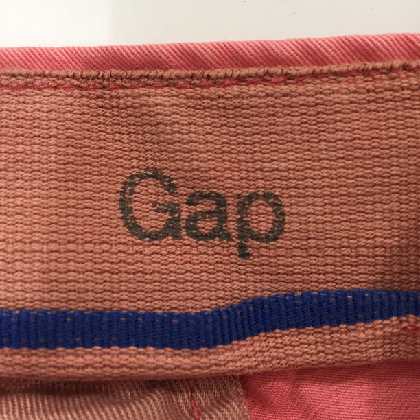 2411F-098 メンズ GAP ギャップ ピンク チノパンツ 32×30 【送料一律！800円】