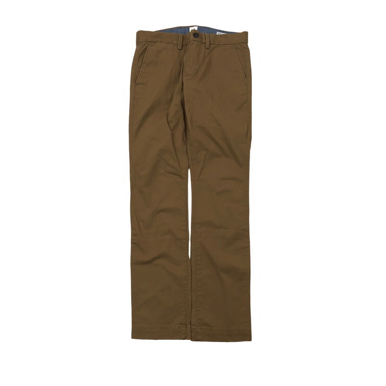 2501F-161 メンズ GAP ギャップ ブラウン チノパンツ 28×30 【送料一律！800円】