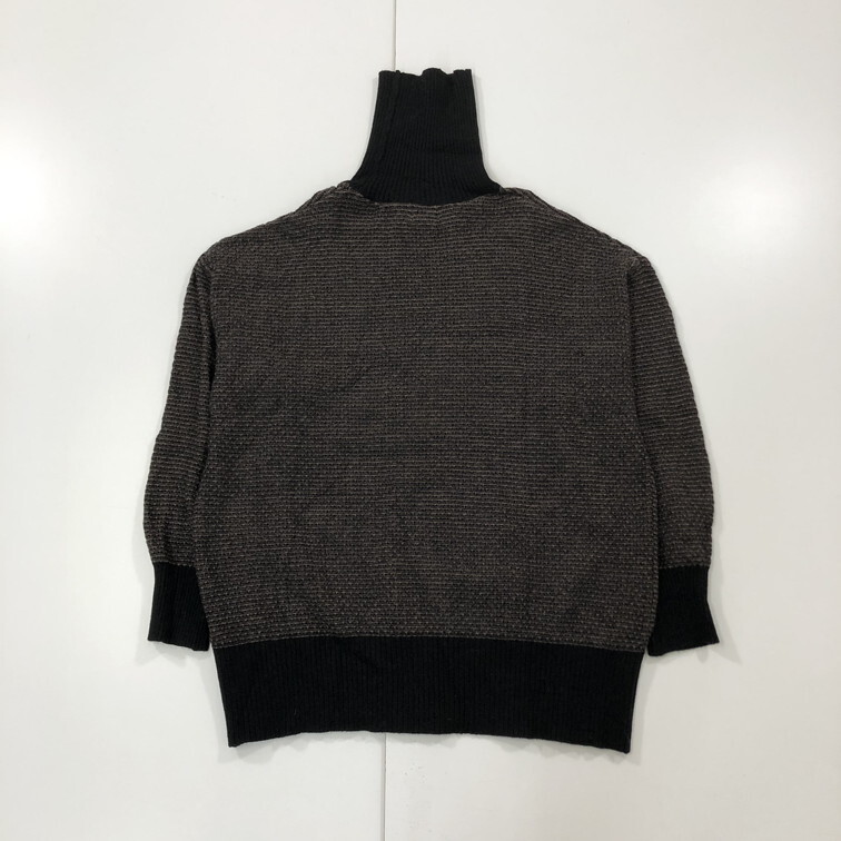 2501F-155 メンズ coen コーエン ブラウン ニットセーター L 【送料一律！800円】_画像4