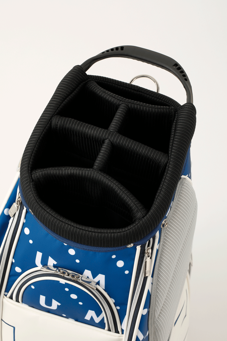 M?U SPORTS キャディバッグ 703Q1106【MUスポーツ】【ゴルフバッグ 】【9.5型】【イエロー】【CaddyBag】