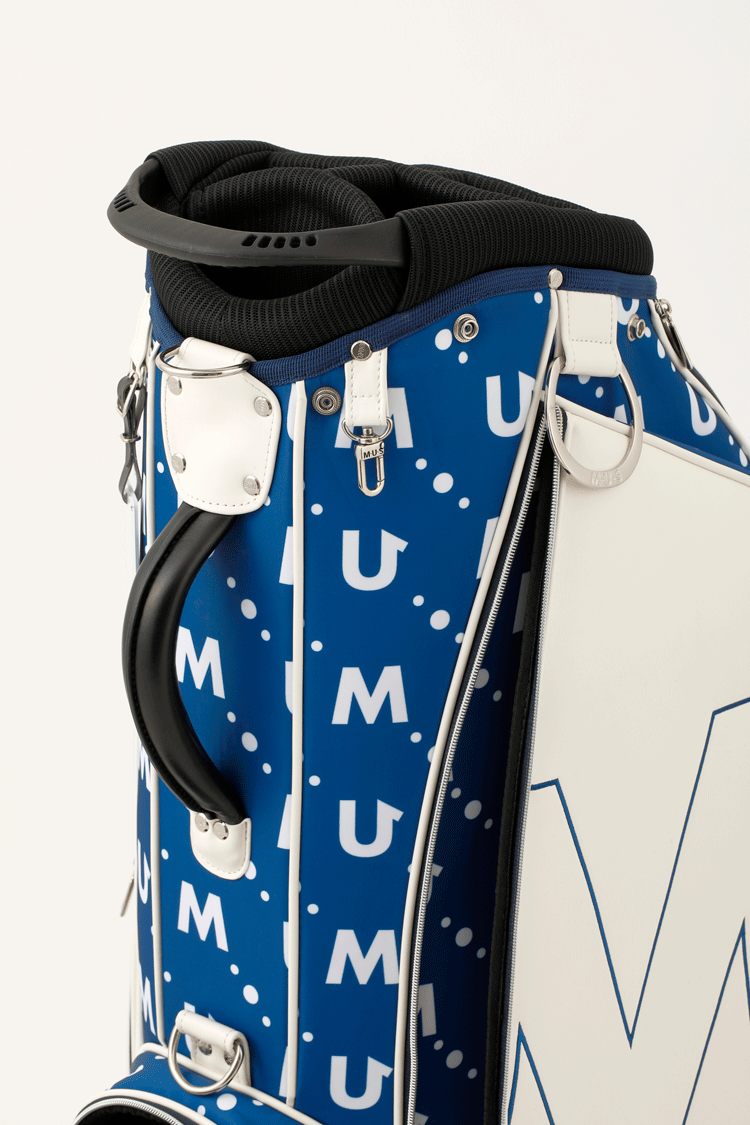 M?U SPORTS キャディバッグ 703Q1106【MUスポーツ】【ゴルフバッグ 】【9.5型】【イエロー】【CaddyBag】