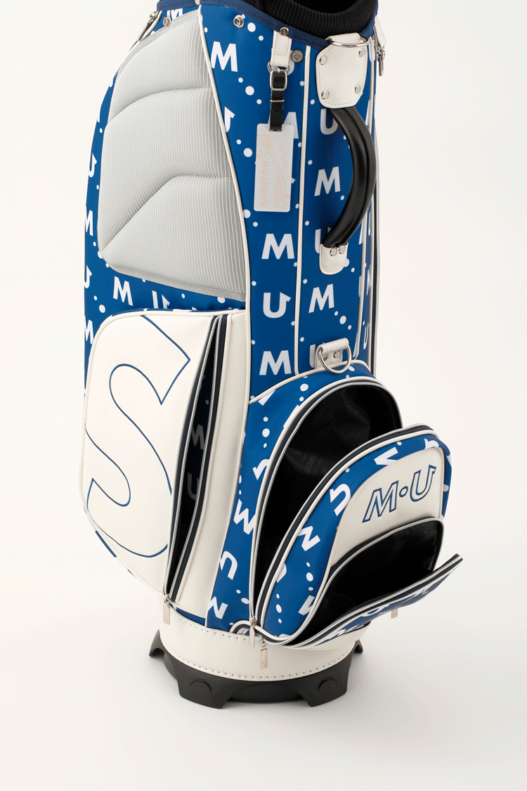 M?U SPORTS キャディバッグ 703Q1106【MUスポーツ】【ゴルフバッグ 】【9.5型】【イエロー】【CaddyBag】