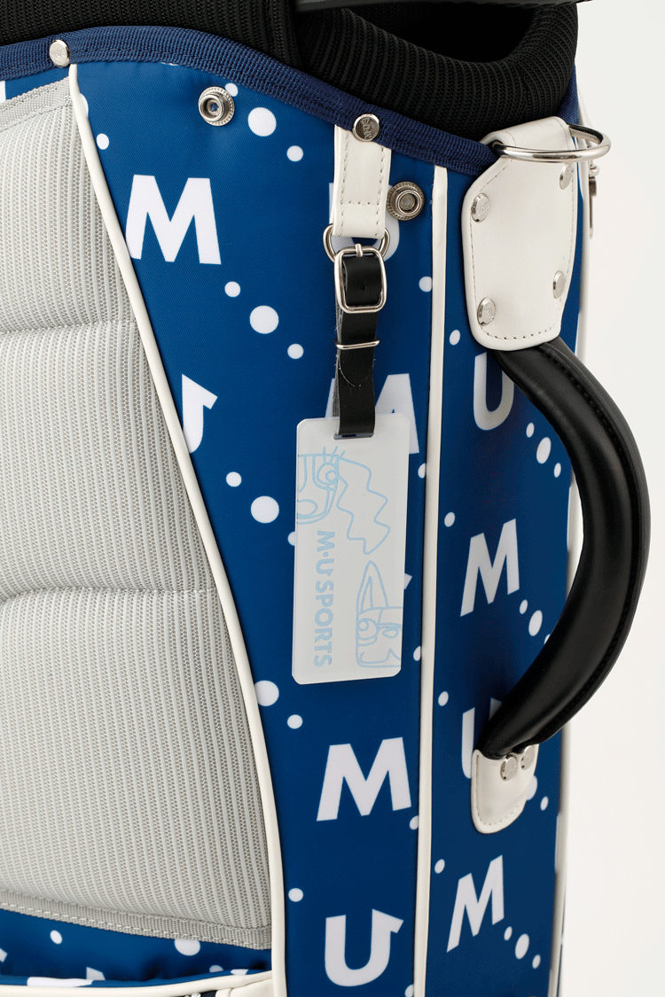 M?U SPORTS キャディバッグ 703Q1106【MUスポーツ】【ゴルフバッグ 】【9.5型】【イエロー】【CaddyBag】
