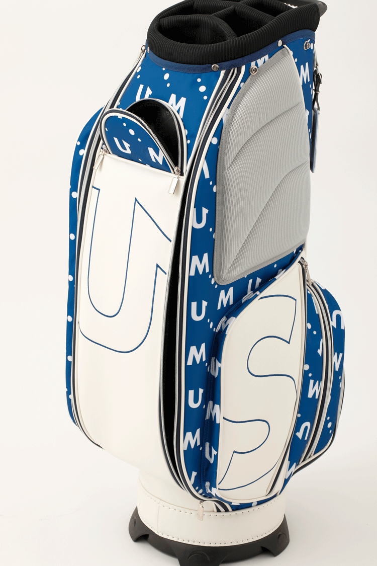 M?U SPORTS キャディバッグ 703Q1106【MUスポーツ】【ゴルフバッグ 】【9.5型】【イエロー】【CaddyBag】