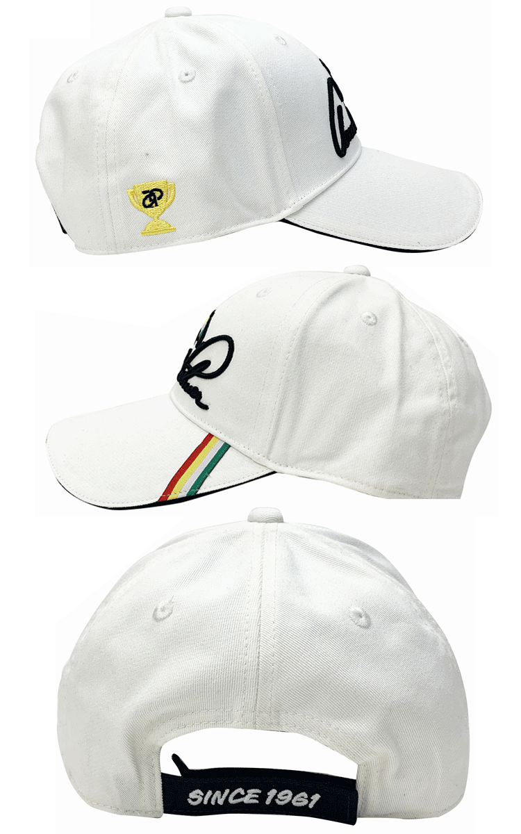 Arnold Palmer キャップ APCP-11F【アーノルドパーマー】【ゴルフ】【帽子】【ホワイト】【フリーサイズ】【Cap/Visor】