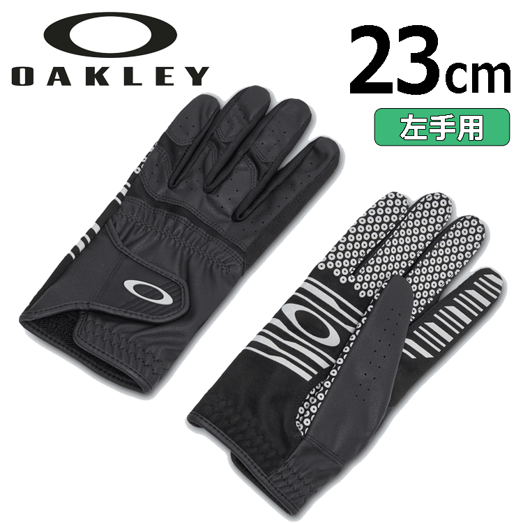 OAKLEY FOS901144 GOLF GLOVE AW【オークリー】【ゴルフグローブ】【左手用】【02E/Blackout】【23cｍ】【Glove】