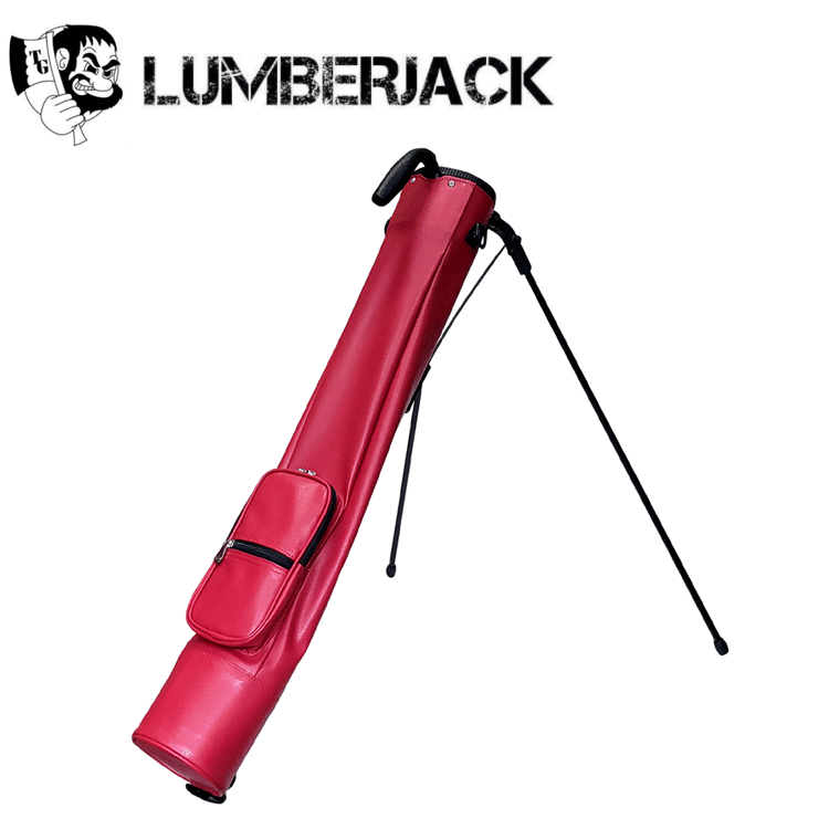 LUMBERJACK оригинал собственный подставка сумка [ club case ][ красный ][SelfStand]