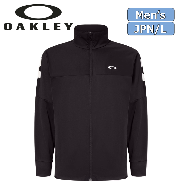 OAKLEY FOA405786 ENHANCE JERSEY JACKET 13.7【オークリー】【ジャージ】【02E/Blackout】【JPN/Lサイズ】【W(wǎng)ear】