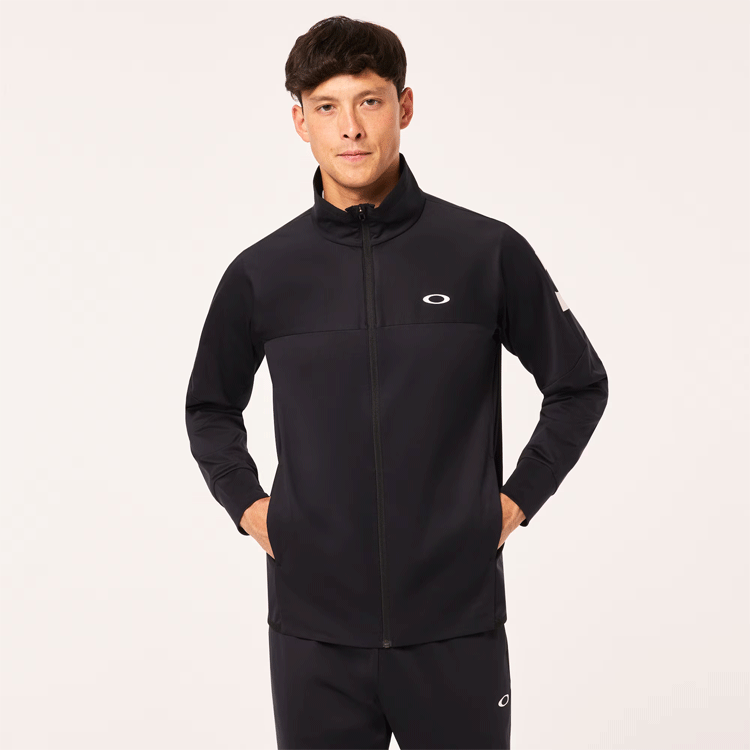 OAKLEY FOA405786 ENHANCE JERSEY JACKET 13.7【オークリー】【ジャージ】【02E/Blackout】【JPN/Lサイズ】【W(wǎng)ear】