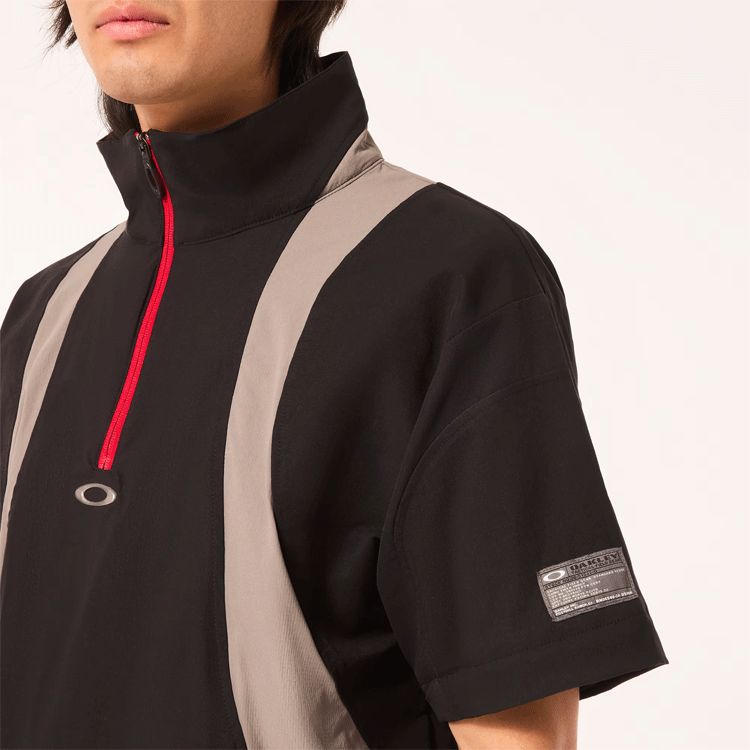 OAKLEY FOA406419 OAKLEY ICON SHAPE PULLOVER JACKET【オークリー】【ジャケット】【GORETEX】【02E/Blackout】【Mサイズ】【W(wǎng)ear】