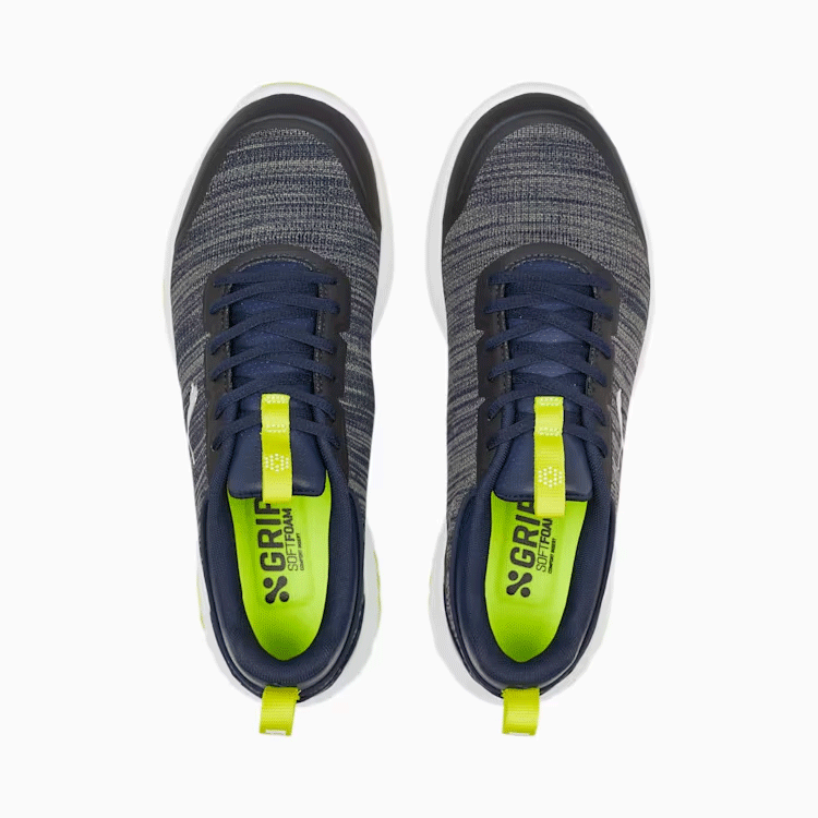 PUMA FUISON PRO 377041 【プーマ】【スパイクレス】【サイズ：30.0cm】【カラー：02 Navy/Silver/Lime】【GolfShoes】
