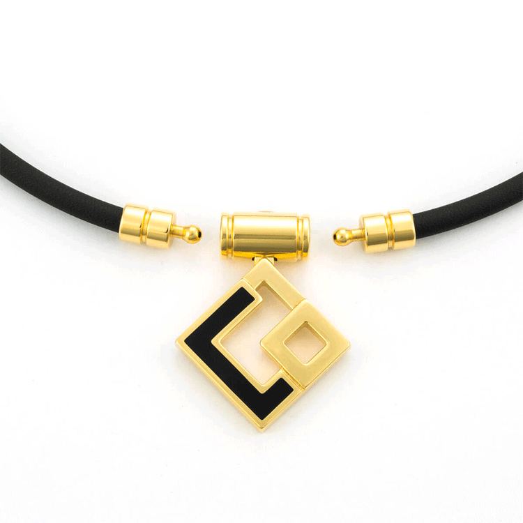 Colantotte TAO колье AURA[ko Ran tote][aula][ магнитный ][ аксессуары ][ premium Gold ][LL размер ]