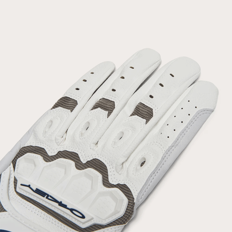 OAKLEY FOS901695 OAKLEY ICON GOLF GLOVE【オークリー】【ゴルフグローブ】【左手用】【100/White】【24cｍ】【Glove】