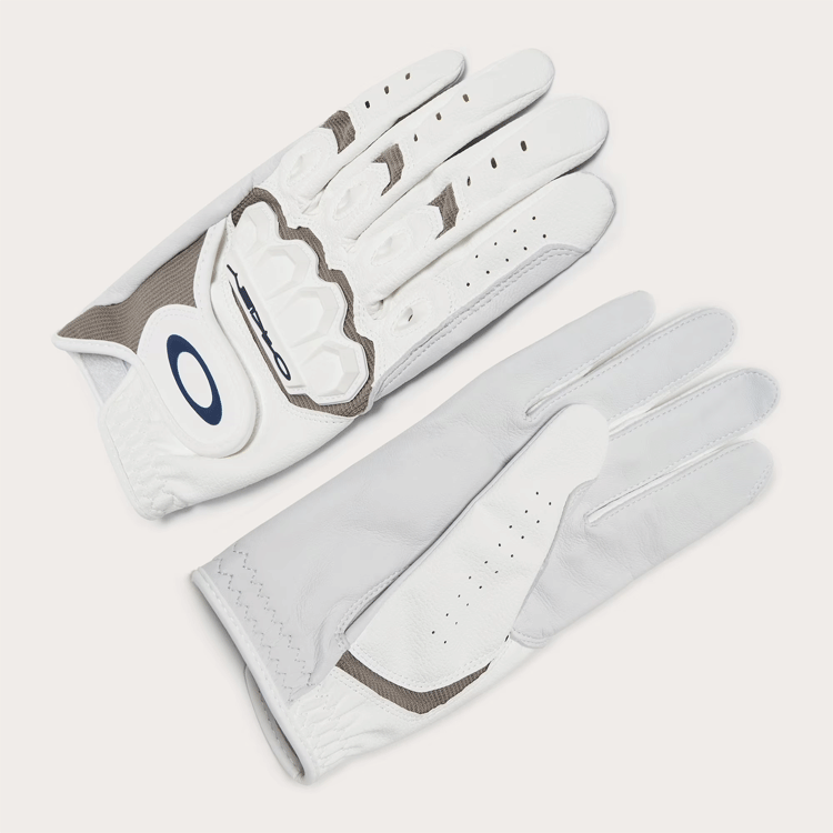 OAKLEY FOS901695 OAKLEY ICON GOLF GLOVE【オークリー】【ゴルフグローブ】【左手用】【100/White】【24cｍ】【Glove】