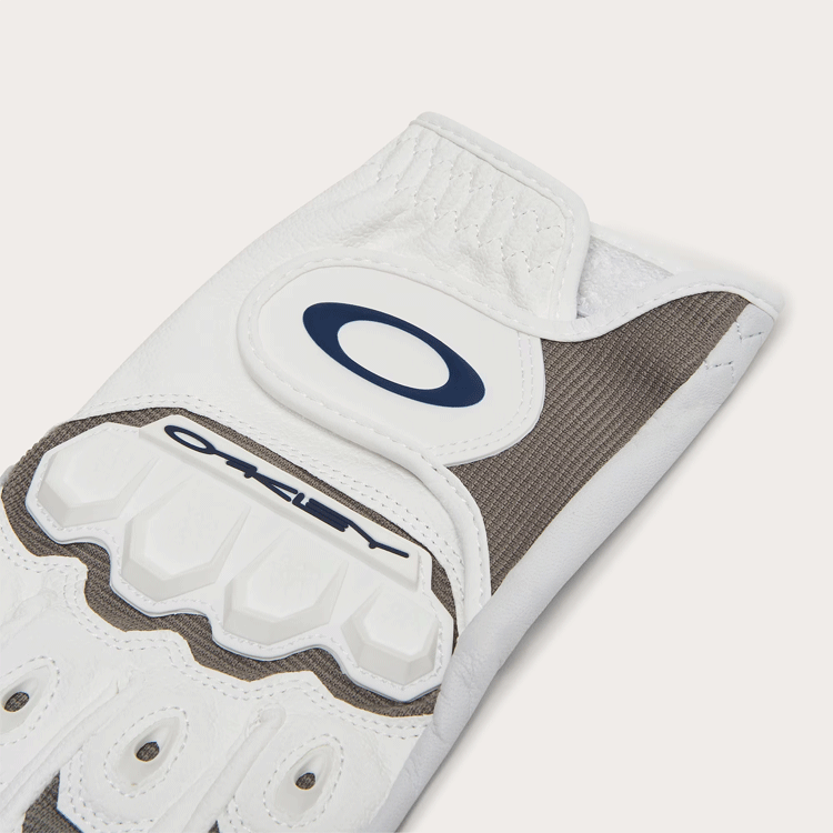 OAKLEY FOS901695 OAKLEY ICON GOLF GLOVE【オークリー】【ゴルフグローブ】【左手用】【100/White】【24cｍ】【Glove】