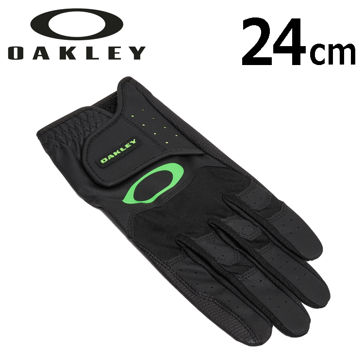 OAKLEY FOS901697 OAKLEY GOLF GLOVE 18.0【オークリー】【ゴルフグローブ】【左手用】【01G/BlackGeoPrint】【24cｍ】【Glove】