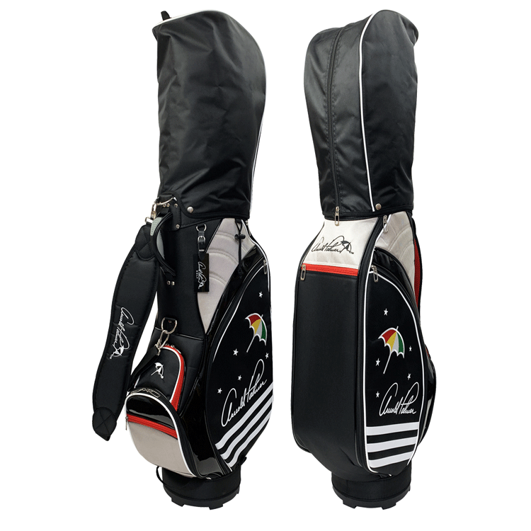 Arnold Palmer キャディバッグ APCB-24F【アーノルドパーマー】【ゴルフ】【9.0型】【ブラック】【游游】