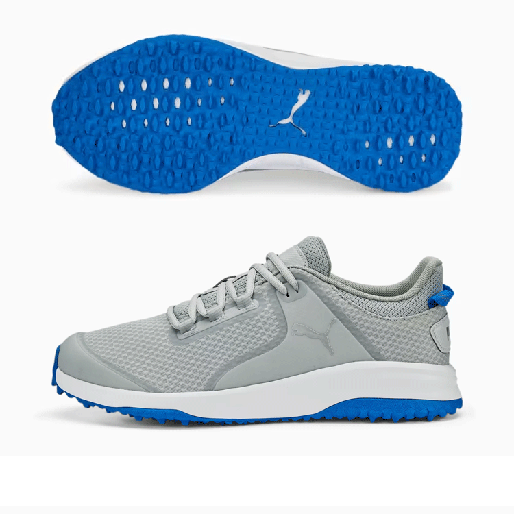 PUMA FUISON GRIP 377527 【プーマ】【スパイクレス】【サイズ：26.5m】【カラー：05 Gray/Silver/Royal】【GolfShoes】