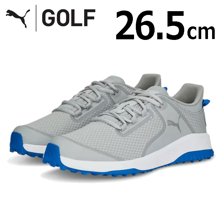 PUMA FUISON GRIP 377527 【プーマ】【スパイクレス】【サイズ：26.5m】【カラー：05 Gray/Silver/Royal】【GolfShoes】