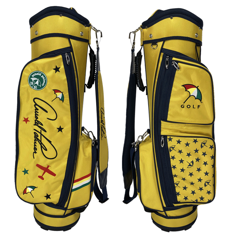 Arnold Palmer キャディバッグ APCB-09J【アーノルドパーマー】【ゴルフ】【軽量】【7.5型】【イエロー】【游游】