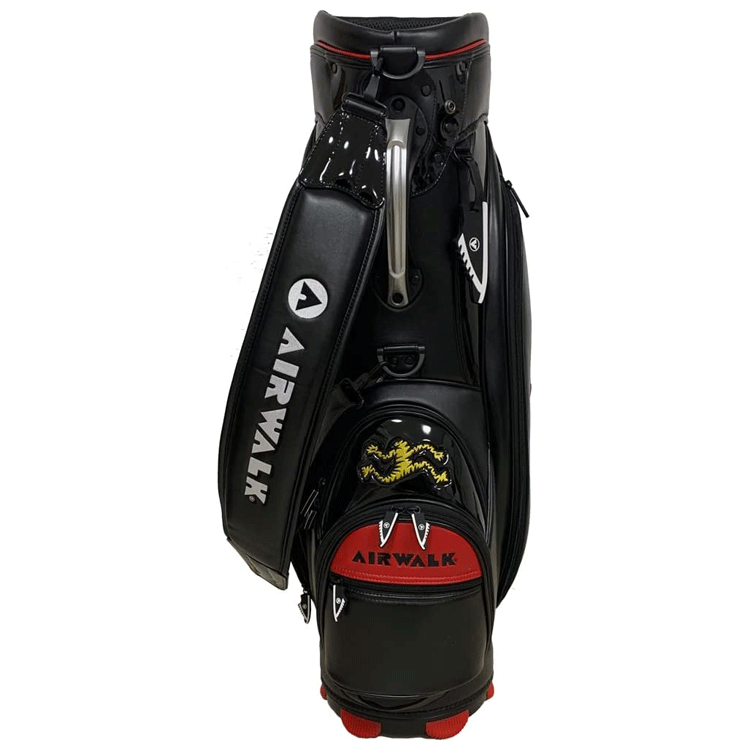 AIRWALK GOLF 9.0型 キャディバッグ AWCB-01【エアウォーク】【ゴルフ】【キャディーバッグ】【CB】【ブラック】