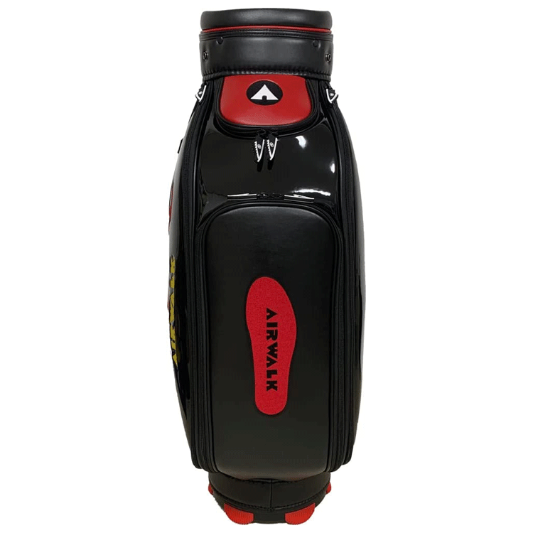 AIRWALK GOLF 9.0型 キャディバッグ AWCB-01【エアウォーク】【ゴルフ】【キャディーバッグ】【CB】【ブラック】
