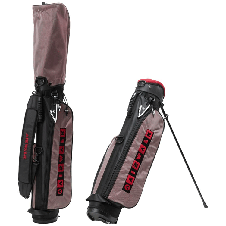 AIRWALK GOLF 6.5型 スタンド式キャディバッグ AWCB-03S【エアウォーク】【ゴルフ】【スタンド】【キャディーバッグ】【CB】【レッド】