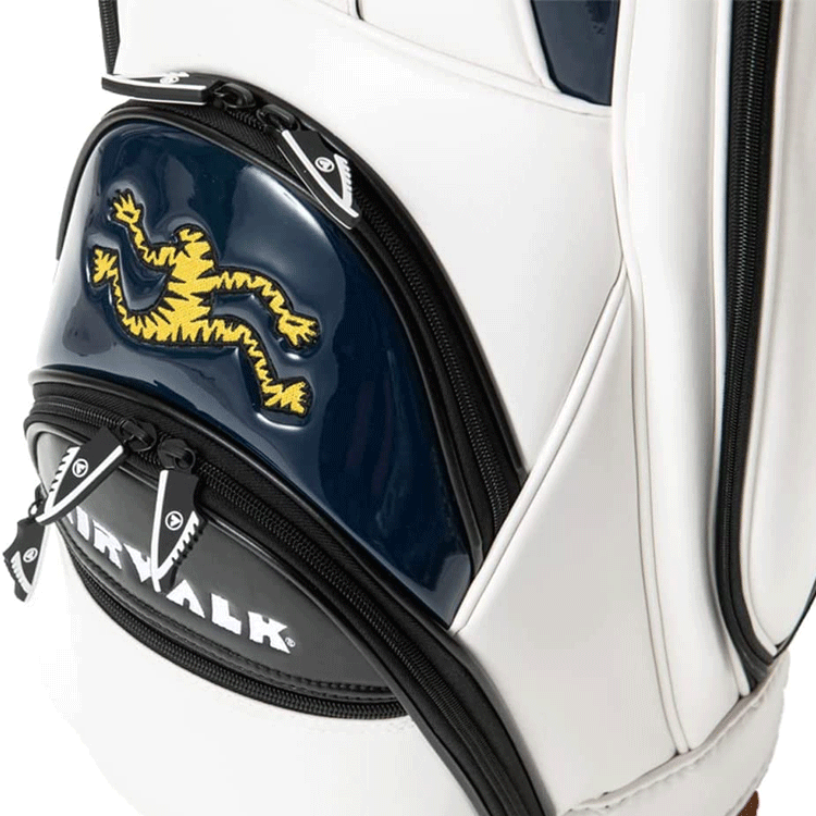 AIRWALK GOLF 9.0型 キャディバッグ AWCB-01【エアウォーク】【ゴルフ】【キャディーバッグ】【CB】【ホワイト】