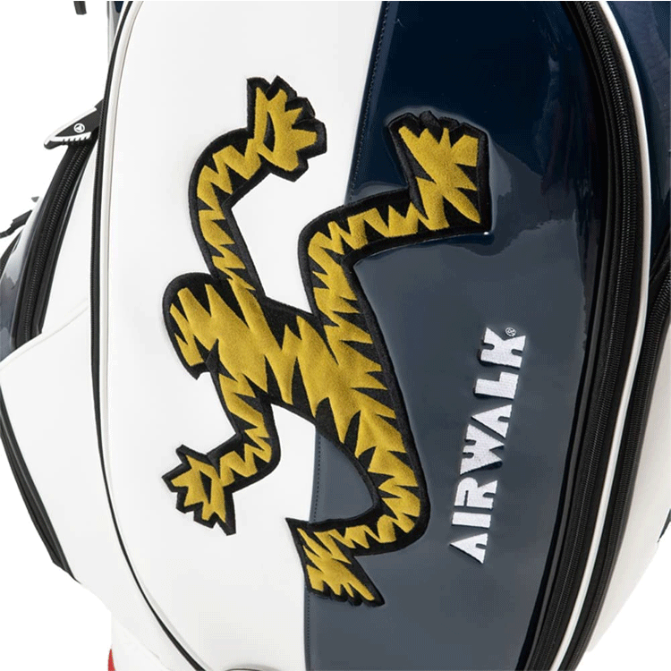 AIRWALK GOLF 9.0型 キャディバッグ AWCB-01【エアウォーク】【ゴルフ】【キャディーバッグ】【CB】【ホワイト】
