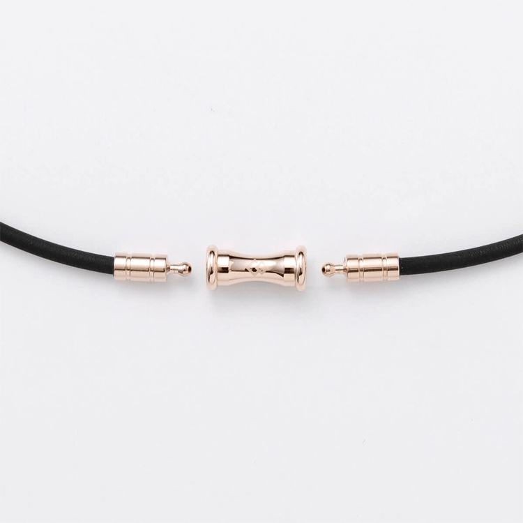 Colantotte TAO колье тонкий RAFFI mini[ko Ran tote][ черновой . Mini ][ магнитный ][ аксессуары ][ черный ][L размер ]