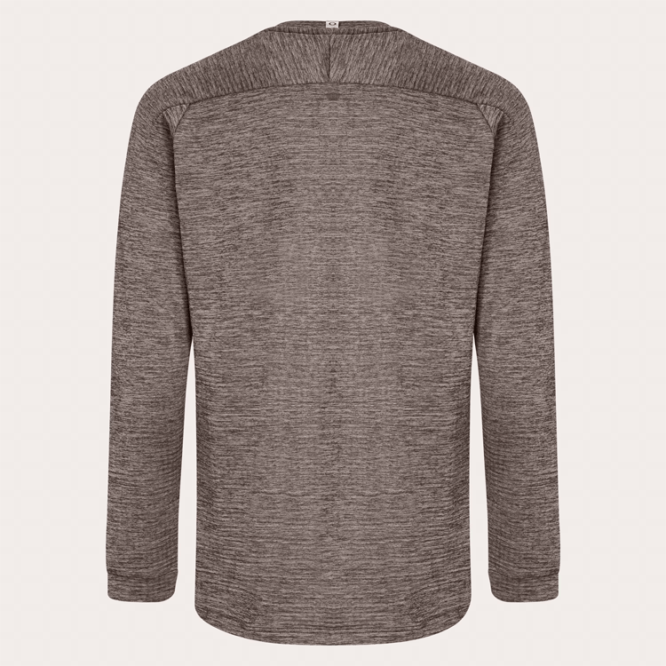 OAKLEY FOA405782 ENHANCE LS GRID CREW 3.7【オークリー】【ロンT】【長袖】【29A/Dark Grey Heather】【JPN/Lサイズ】【W(wǎng)ear】