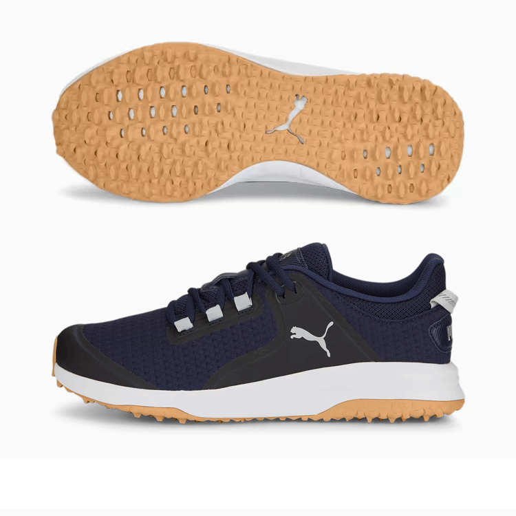 PUMA FUISON GRIP 377527 【プーマ】【スパイクレス】【サイズ：27.0cm】【カラー：03 NAvy/Silver/Quiet Shade】【GolfShoes】