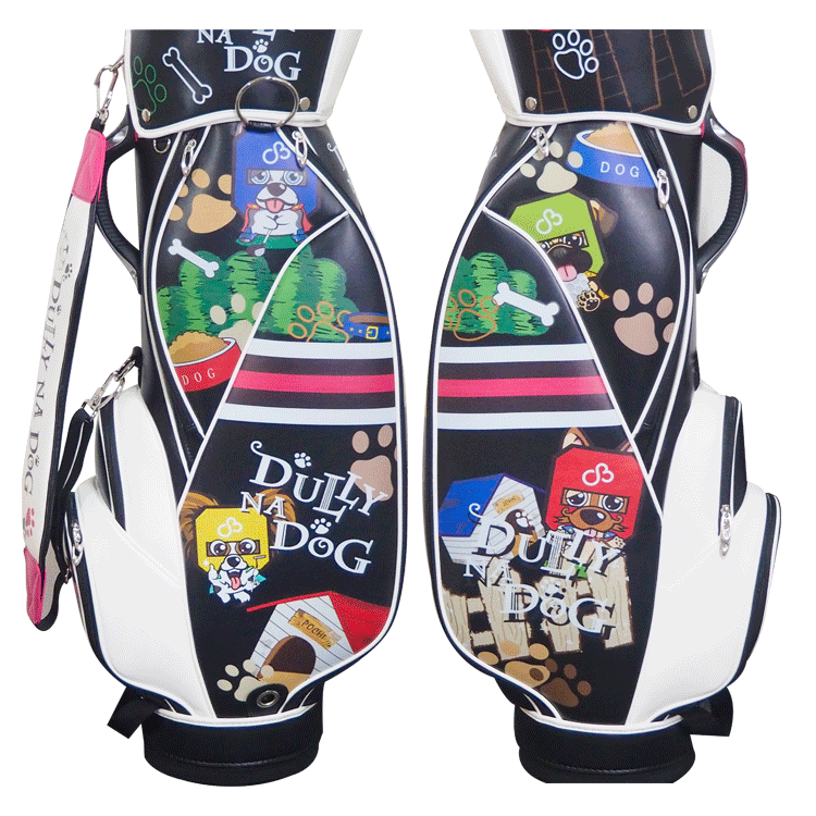 DULLY NA DOG 9.0型 キャディバッグ DDBC-01【ダリーナドッグ】【CB】【當(dāng)?shù)晗薅ā俊茎芝楗氓俊綜addyBag】