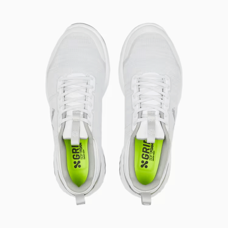 PUMA FUISON PRO 377041 【プーマ】【スパイクレス】【サイズ：27.0cm】【カラー：05 White/Silver/Gray】【GolfShoes】