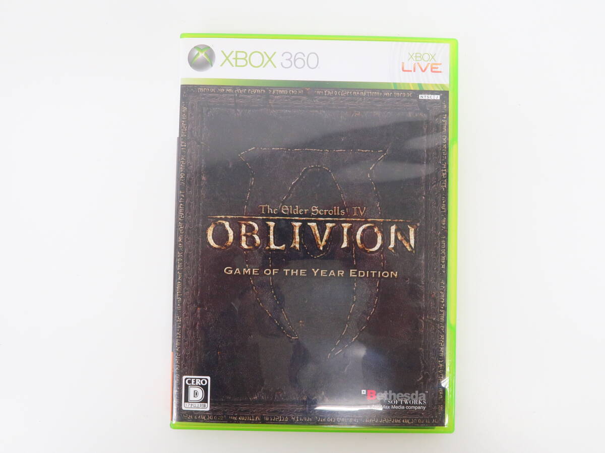 Pcd166/Xbox 360 The Elder Scrolls IV: Oblivion Game of the Year Edition (Bethesda)