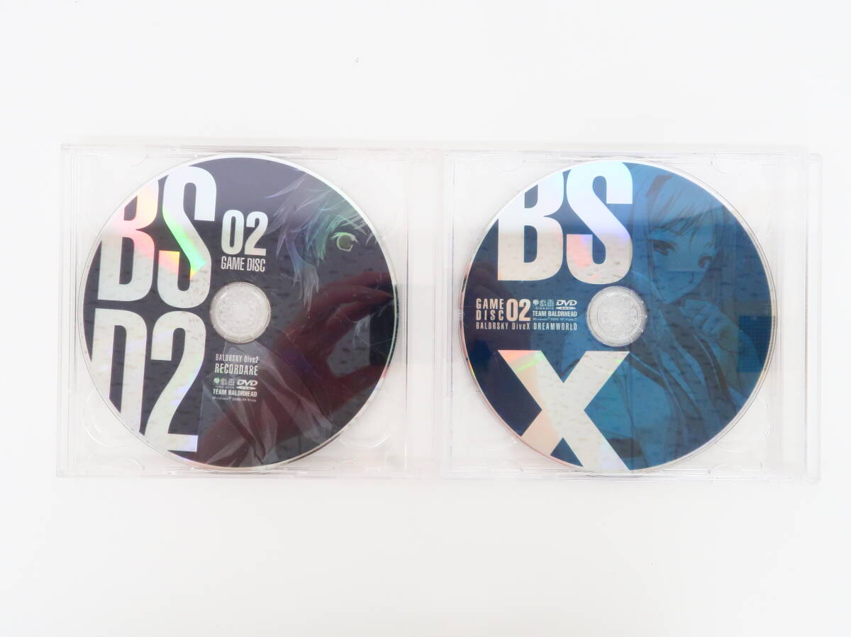 ya0152/【本編?特典ディスクのみ】PCゲーム/BALDR SKY Dive1“LostMemory”? Dive2“RECORDARE”?DiveX“DREAM WORLD”?(戯畫)//