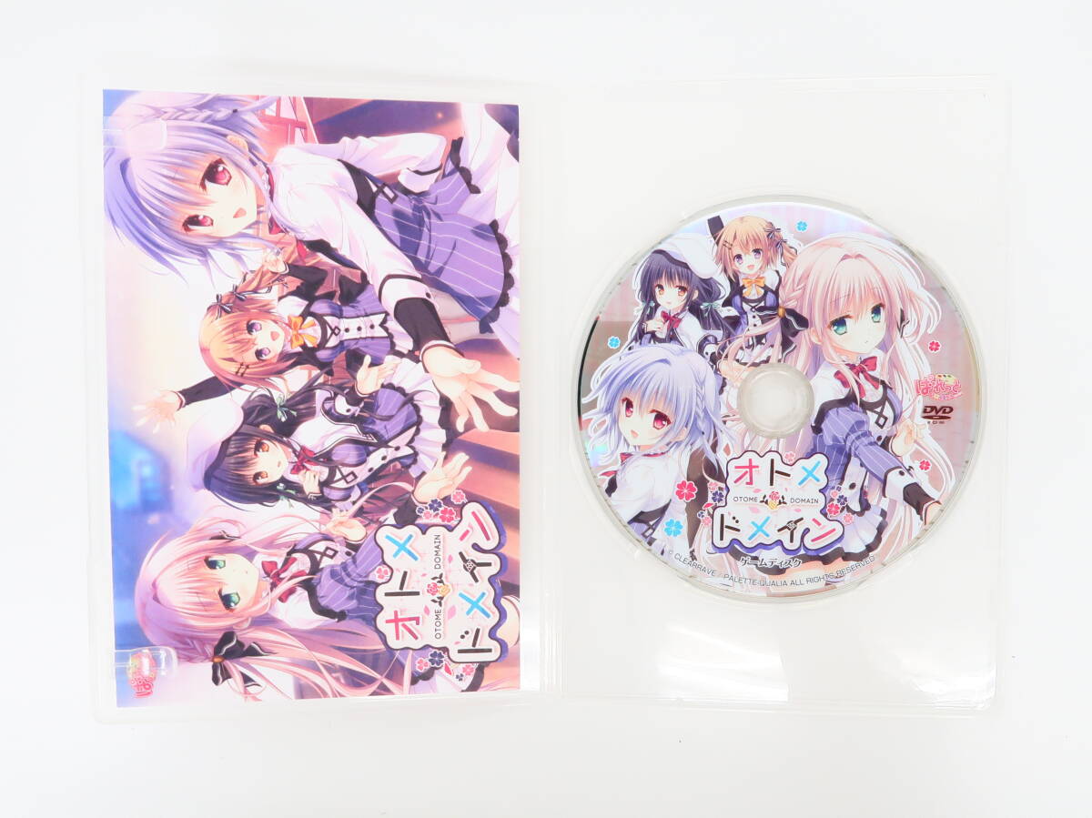 ya0161/y/【ディスク?マニュアルのみ】PCゲーム/オトメ ドメイン(ぱれっとクオリア)//