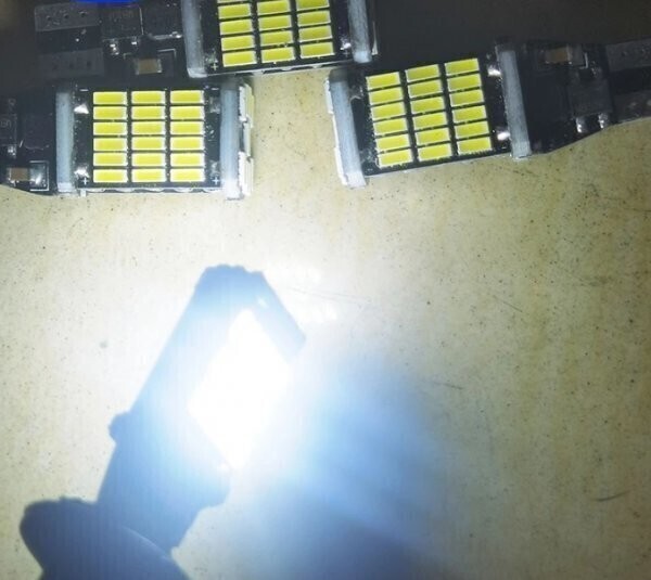 爆光7個セット！エブリィバン DA64系 DA17V バックランプ ポジション球 ナンバー灯 T10 LED ルームランプ ホワイト /スズキ 45/c2
