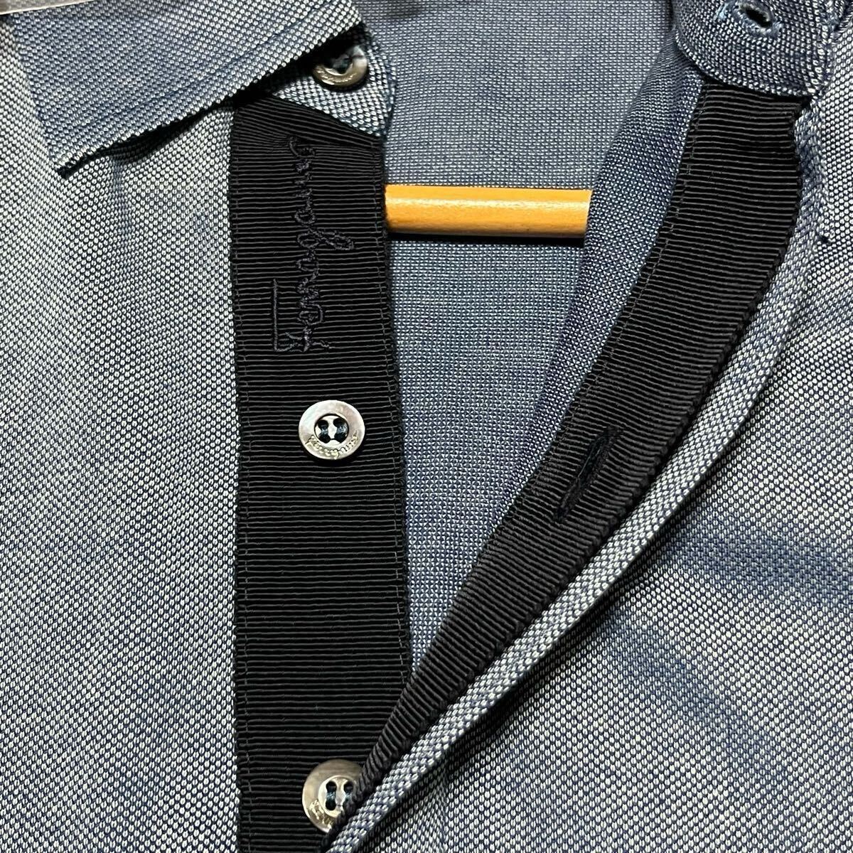 Mサイズ相當(dāng) 新品タグ付き Salvatore Ferragamo サルヴァトーレフェラガモ 半袖ポロシャツ コットン イタリア制 メンズ トップス 半袖 